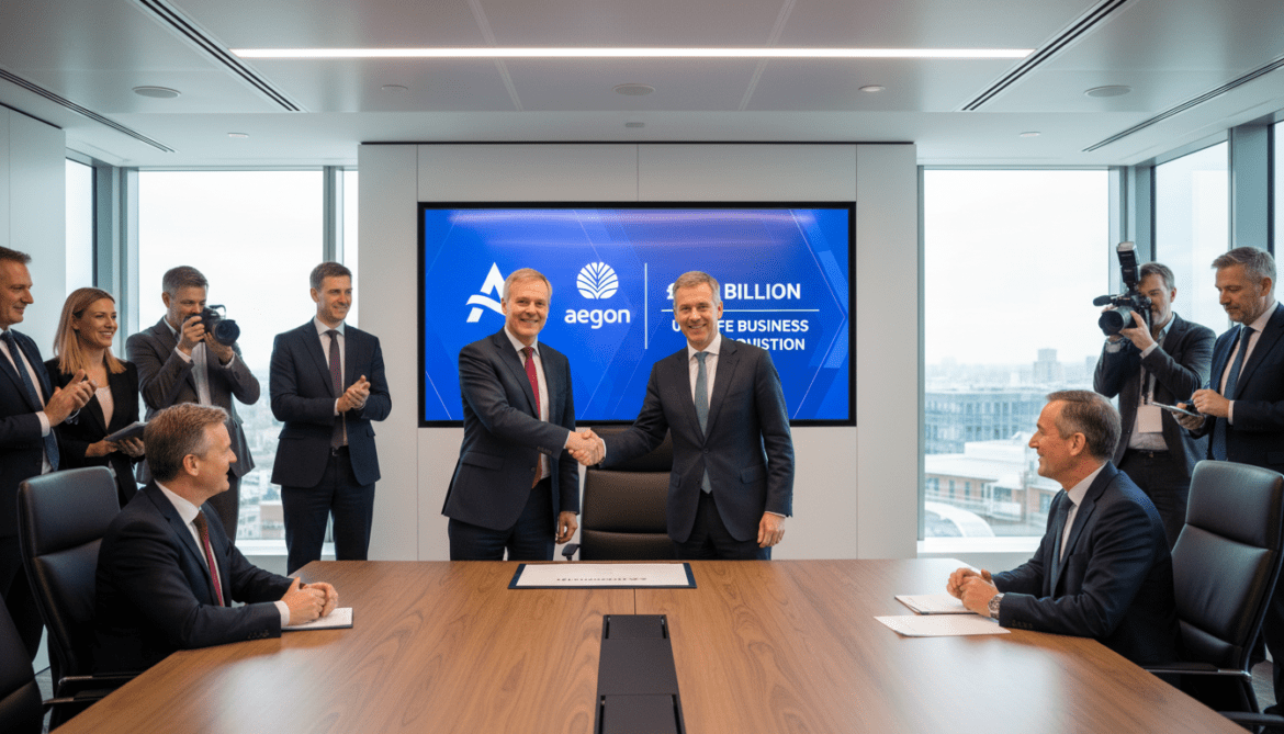 Aegon sells UK life business to Standard Life for £2 billion