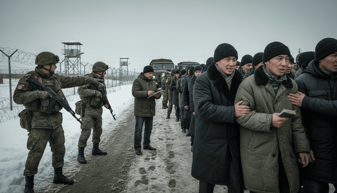 Russia coerces tens of thousands of Central Asian migrants into frontline service