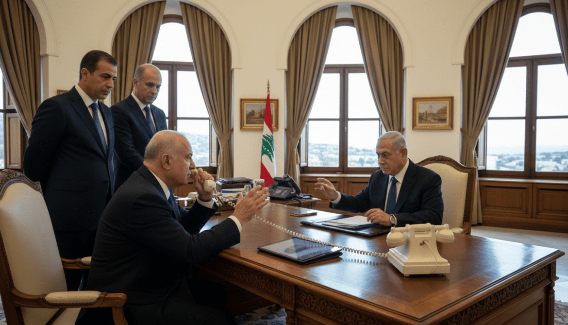 Lebanon's President Aoun refuses planned phone call with Israeli PM Netanyahu