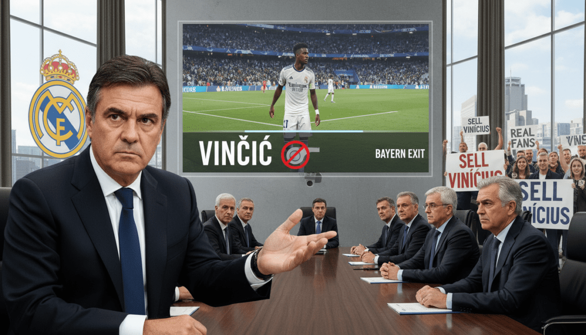 Real Madrid Blames Vinčić, Faces Calls to Sell Vinícius After Bayern Exit