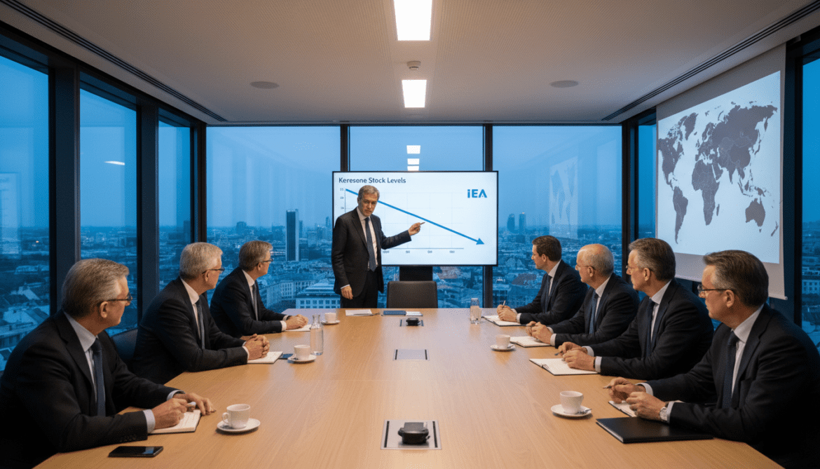 IEA warns Europe could face kerosene shortage within six weeks