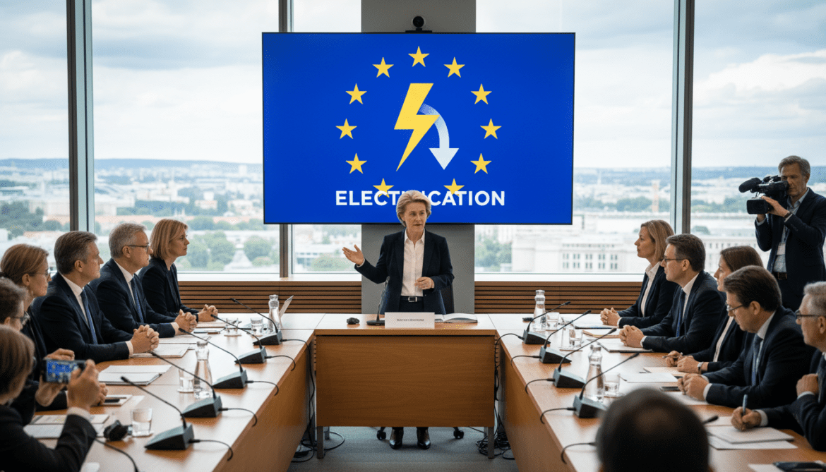 EU unveils energy package to lower bills and boost electrification