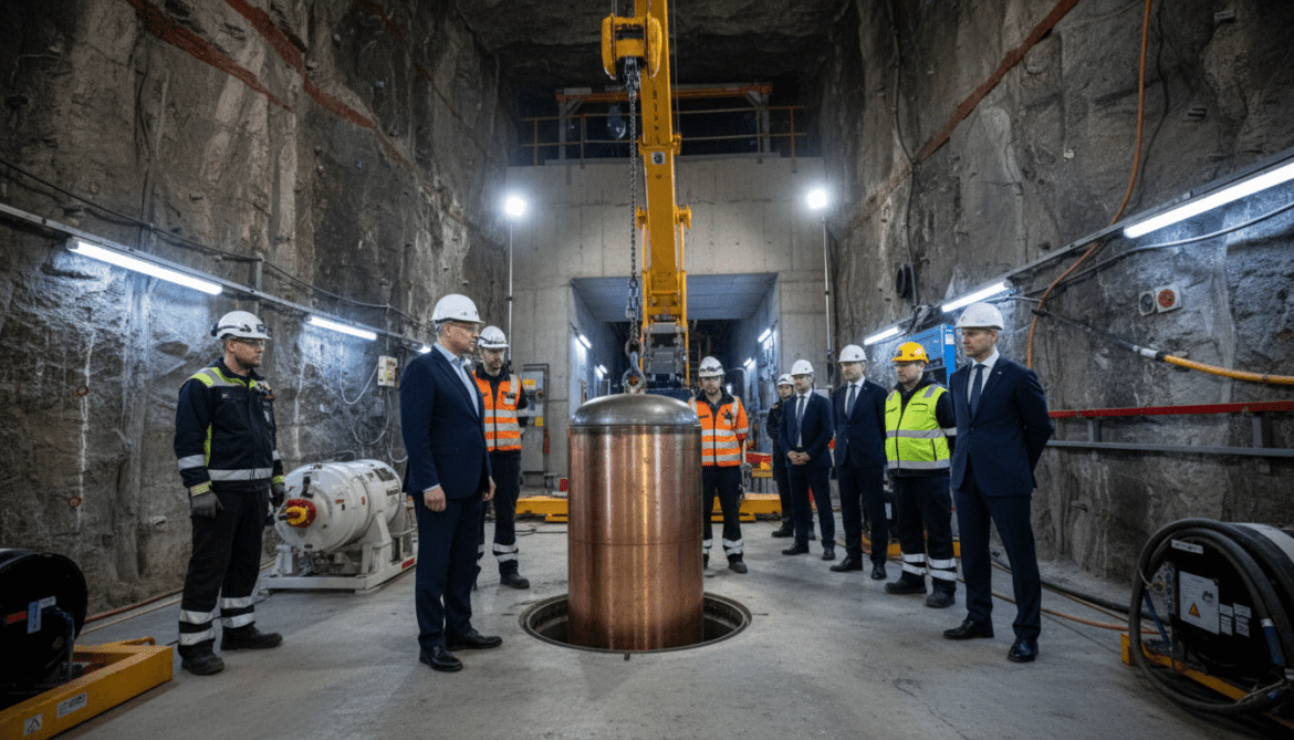 Finland to approve world's first permanent nuclear waste repository at Olkiluoto by summer