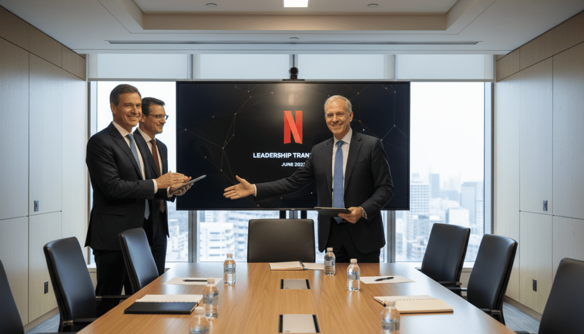 Netflix announces Reed Hastings will step down as board chair in June