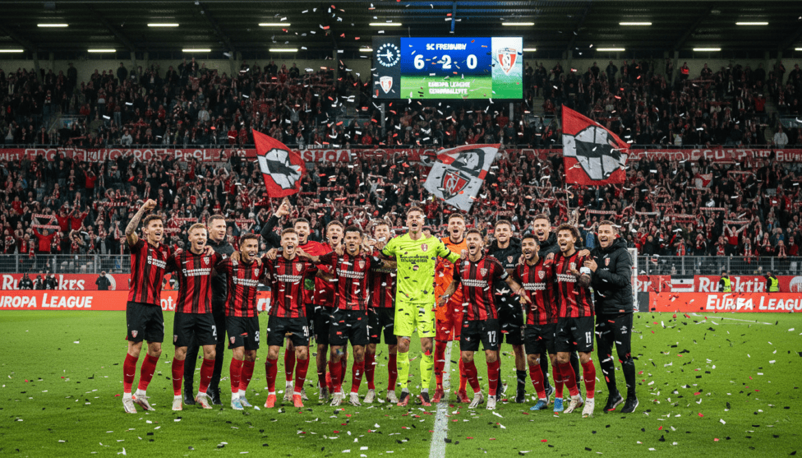 SC Freiburg secures Europa League semifinal spot with 6-0 aggregate win