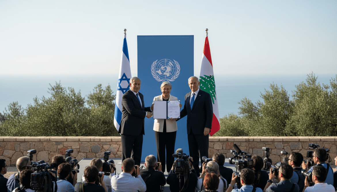 Israel and Lebanon announce 10-day ceasefire to enable peace talks