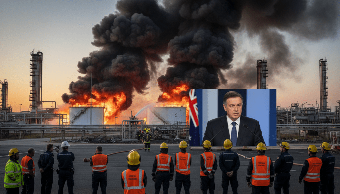 Geelong refinery fire stokes Australia fuel shortage as Albanese faces political pressure