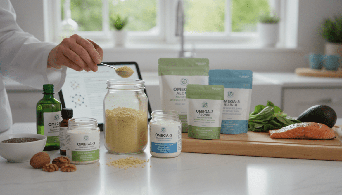 Shelf-stable omega-3 alternatives deliver concentrated DHA and EPA for daily needs