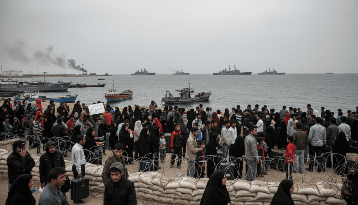 Kharg Island Civilians Trapped After US Blockade of Iran Ports