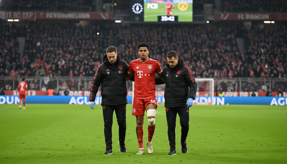 Serge Gnabry sidelined by FC Bayern with right thigh adductor tear