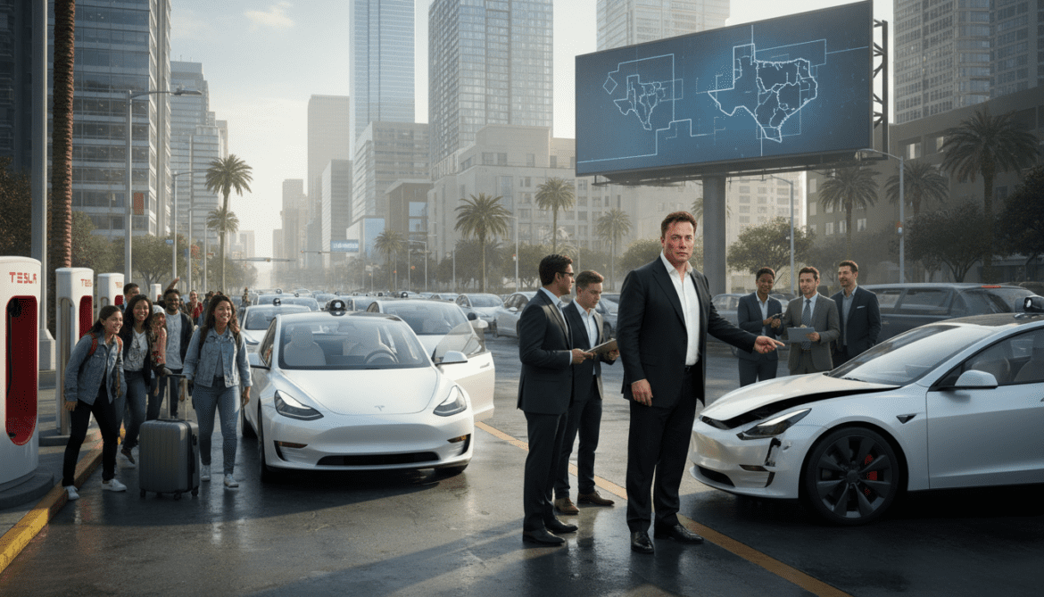 Tesla expands Robotaxi to Dallas and Houston amid Austin crash concerns