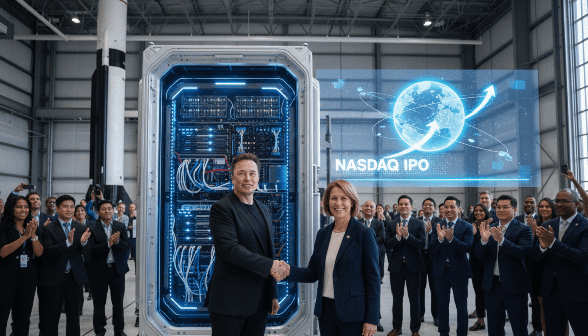 SpaceX readies Nasdaq IPO to fund orbital AI datacenters