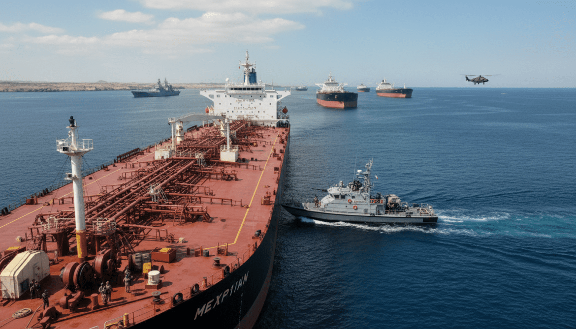 Strait of Hormuz blockade by Iran traps tankers as Trump weighs US counterblockade