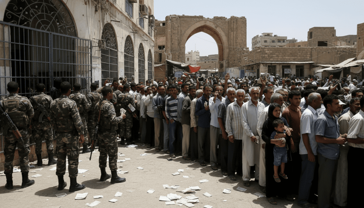 Yemeni riyal stabilization sparks severe nationwide cash shortage