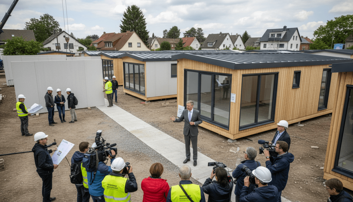 Prefabricated homes gain ground as Germans downsize and choose modular designs