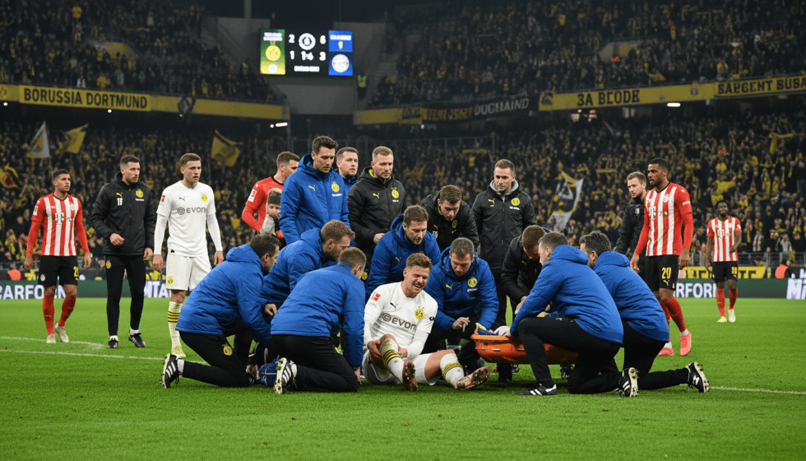Niklas Süle Suffers Knee Injury and Faces Possible Final Borussia Dortmund Appearance