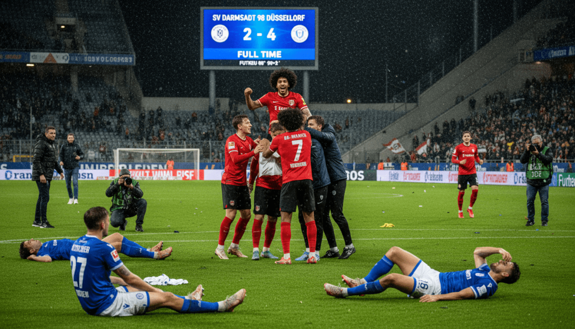 Darmstadt collapse after Futkeu brace ends promotion push