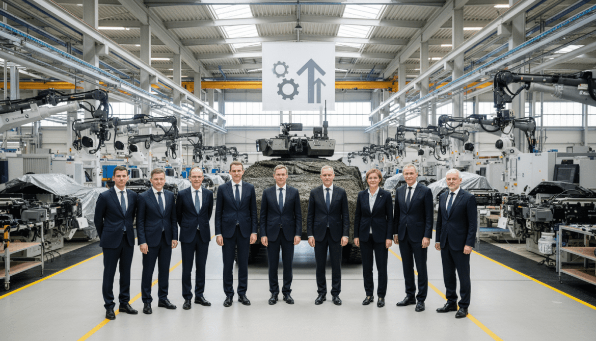 German machine builders launch push into defense to offset automotive slump