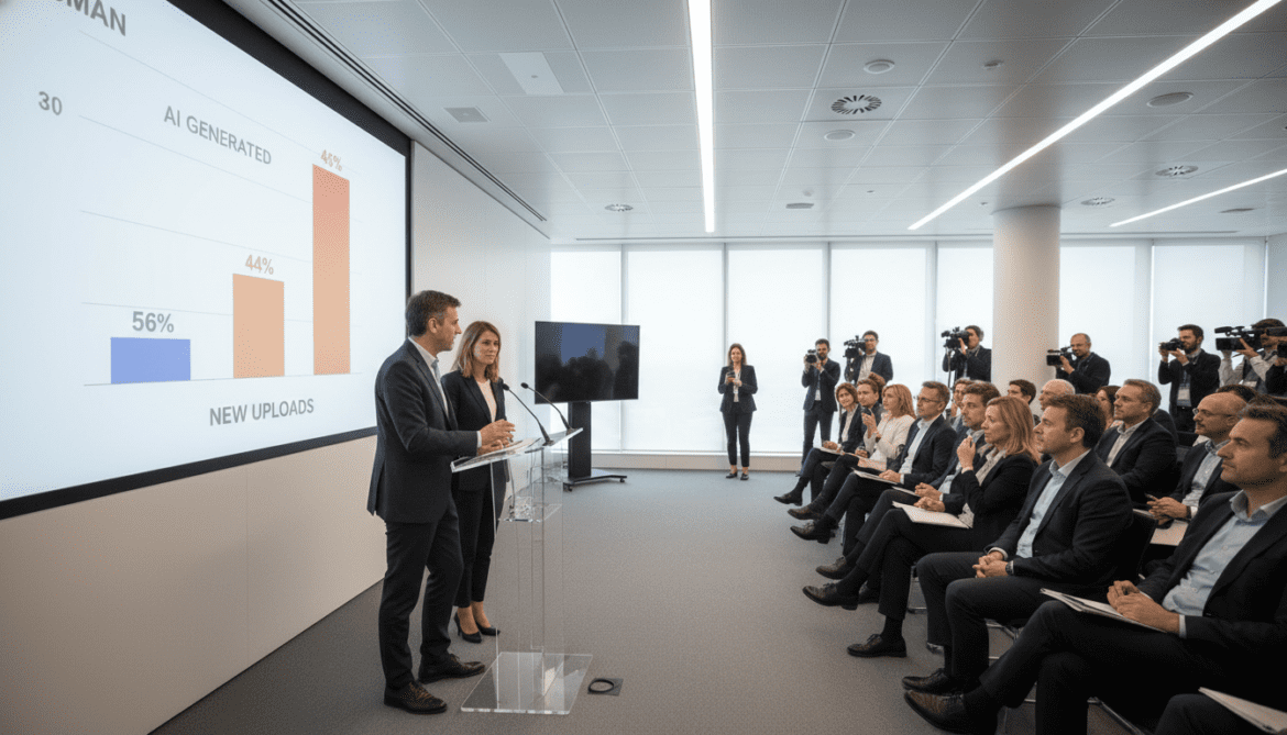 Deezer announces AI-generated tracks account for 44% of new uploads