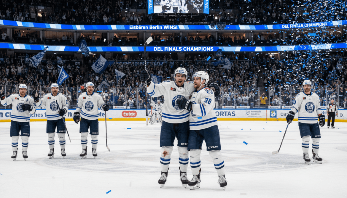 Eisbären Berlin reach DEL final despite season-long injury crisis