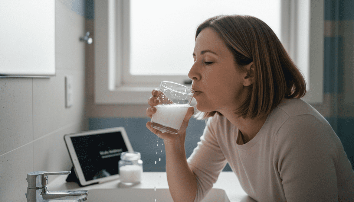 Saltwater Gargle May Shorten Colds and Soothe Sore Throat, Study Finds