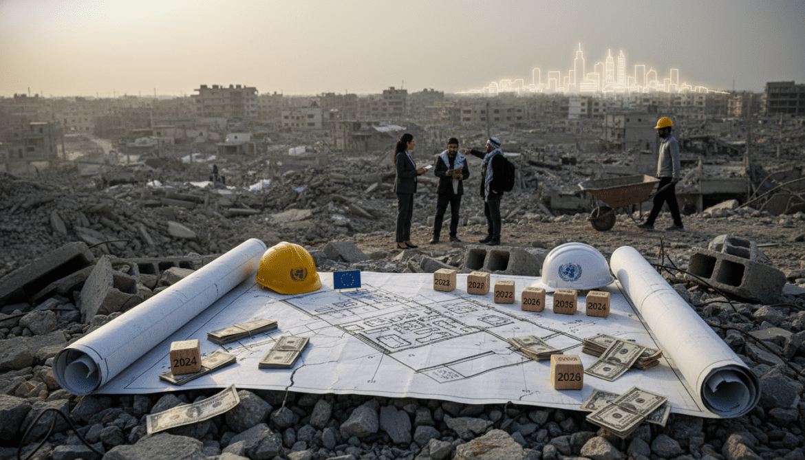 UN-EU report estimates $71bn needed to rebuild Gaza over 10 years