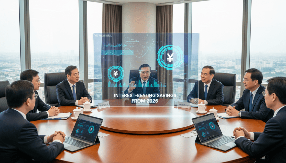 China confirms digital yuan will be interest-bearing savings from 2026