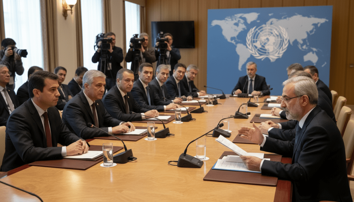 Iran's UN ambassador conditions ceasefire talks on lifting naval blockade