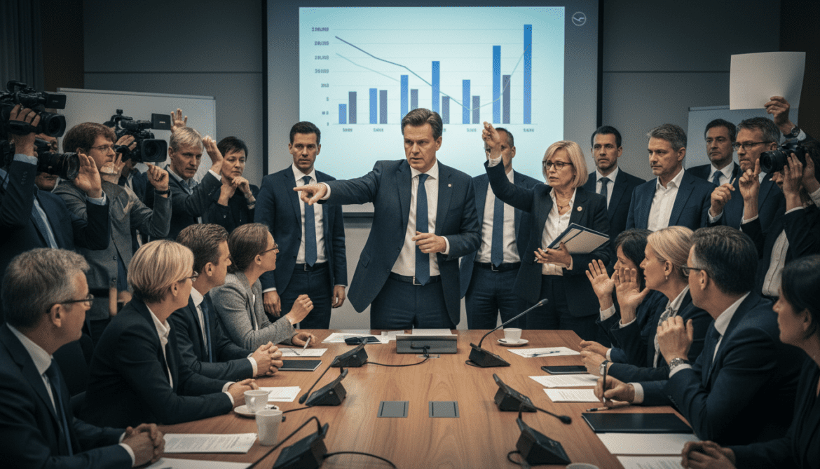 Lufthansa accuses high-paid staff of causing weak margins during union showdown