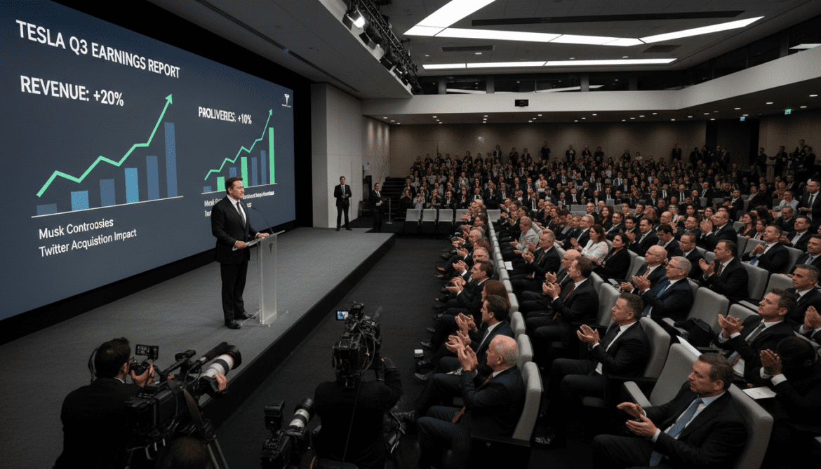 Tesla posts higher revenue and profit as deliveries rise amid Musk controversies