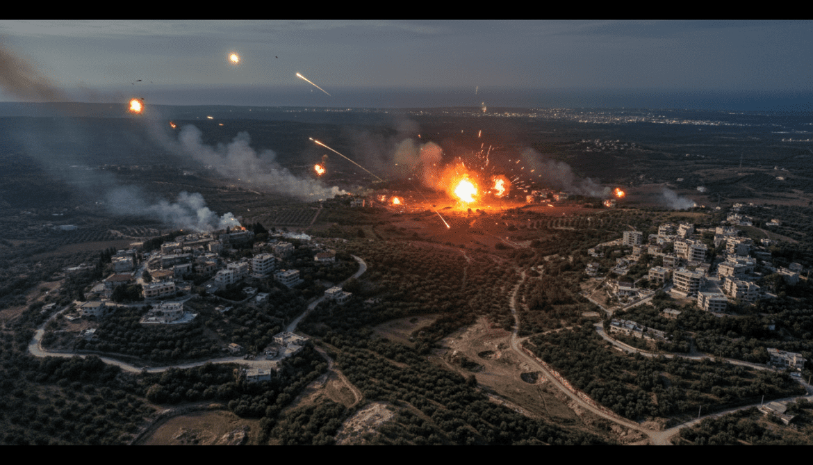 Israel launches strikes on Touline and Khirbet Selm after US extends ceasefire