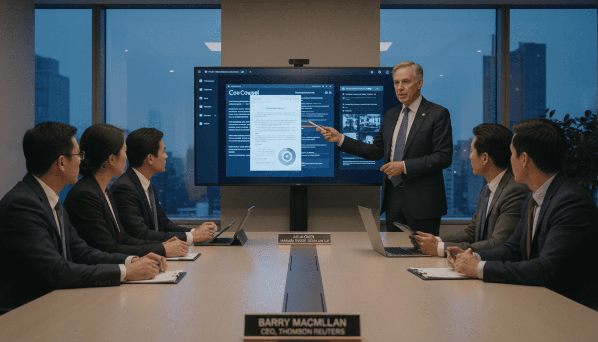 Thomson Reuters advances CoCounsel as law firms scale AI integration