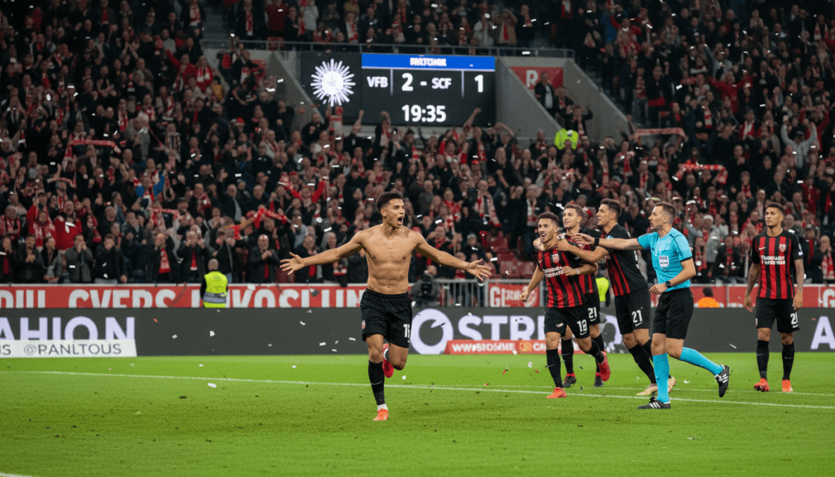 VfB Stuttgart secures 2-1 extra-time win over Freiburg with 119th-minute Tomas winner