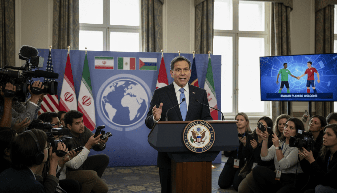 US Secretary of State Rubio clarifies Iranian players welcome at World Cup