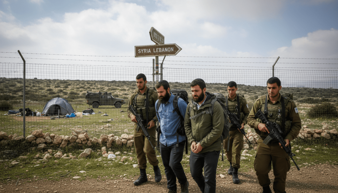 Israeli settlers illegally cross into Syria and Lebanon before army detains them
