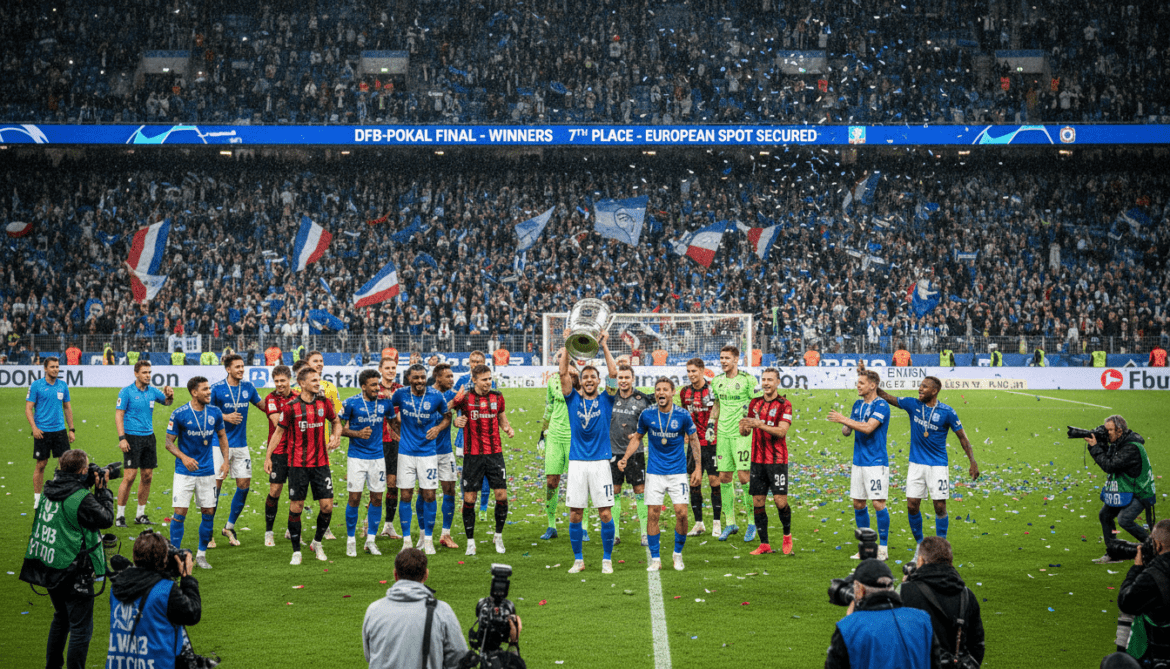 DFB-Pokal final guarantees Bundesliga seventh place a European spot