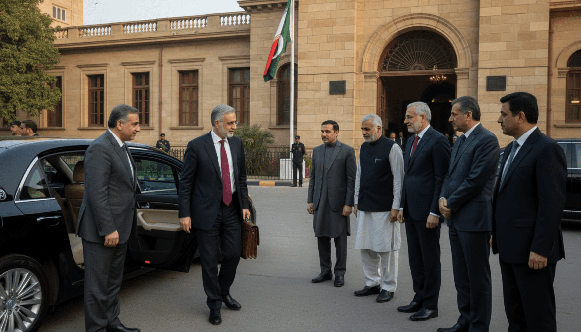 Iranian FM Araghchi visits Islamabad, seeks US‑Iran talks to end war
