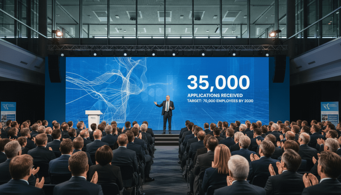 Rheinmetall reveals 350,000 applications as it targets 70,000 employees by 2030
