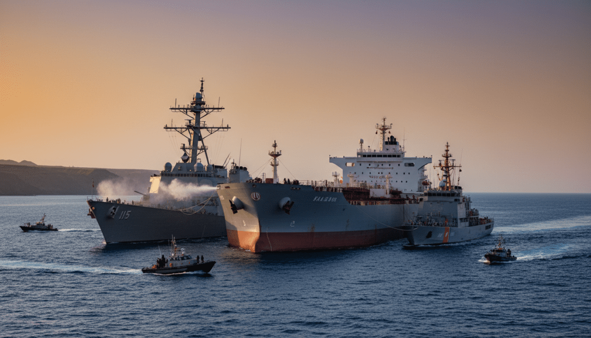 US Seizes Iranian Ship in Strait of Hormuz, Echoes 1980s Tanker War