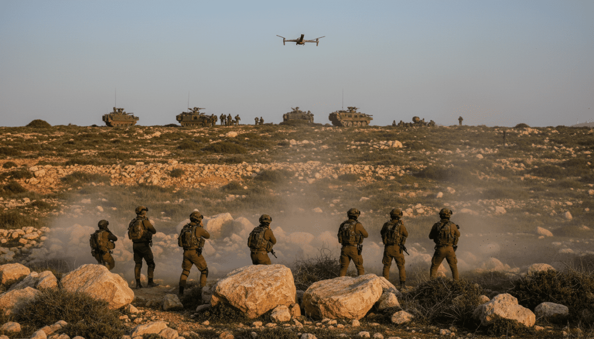 Israeli military says it killed six Hezbollah fighters near Lebanon border