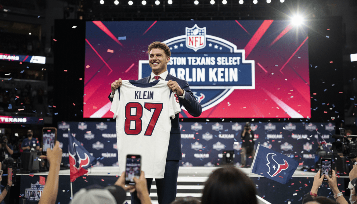 German Tight End Marlin Klein Selected by Houston Texans in NFL Draft