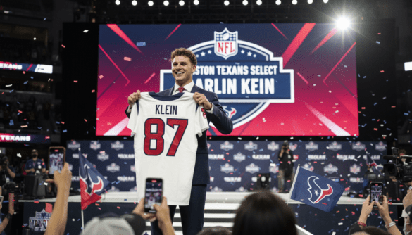 German Tight End Marlin Klein Selected by Houston Texans in NFL Draft