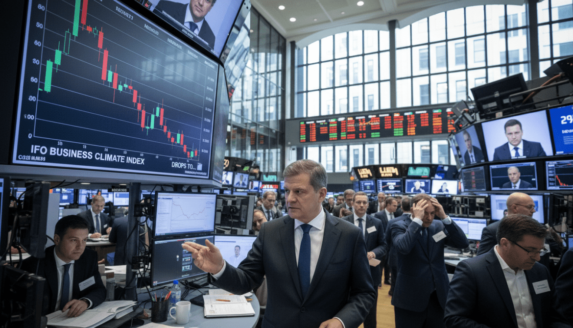 Ifo Business Climate Index drops to pandemic-era low amid Iran war