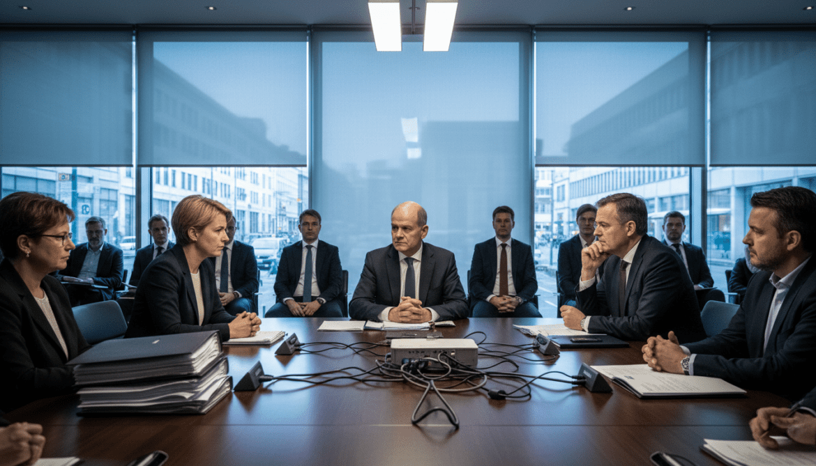 German federal government criticized for secretive decision-making and stalled reforms