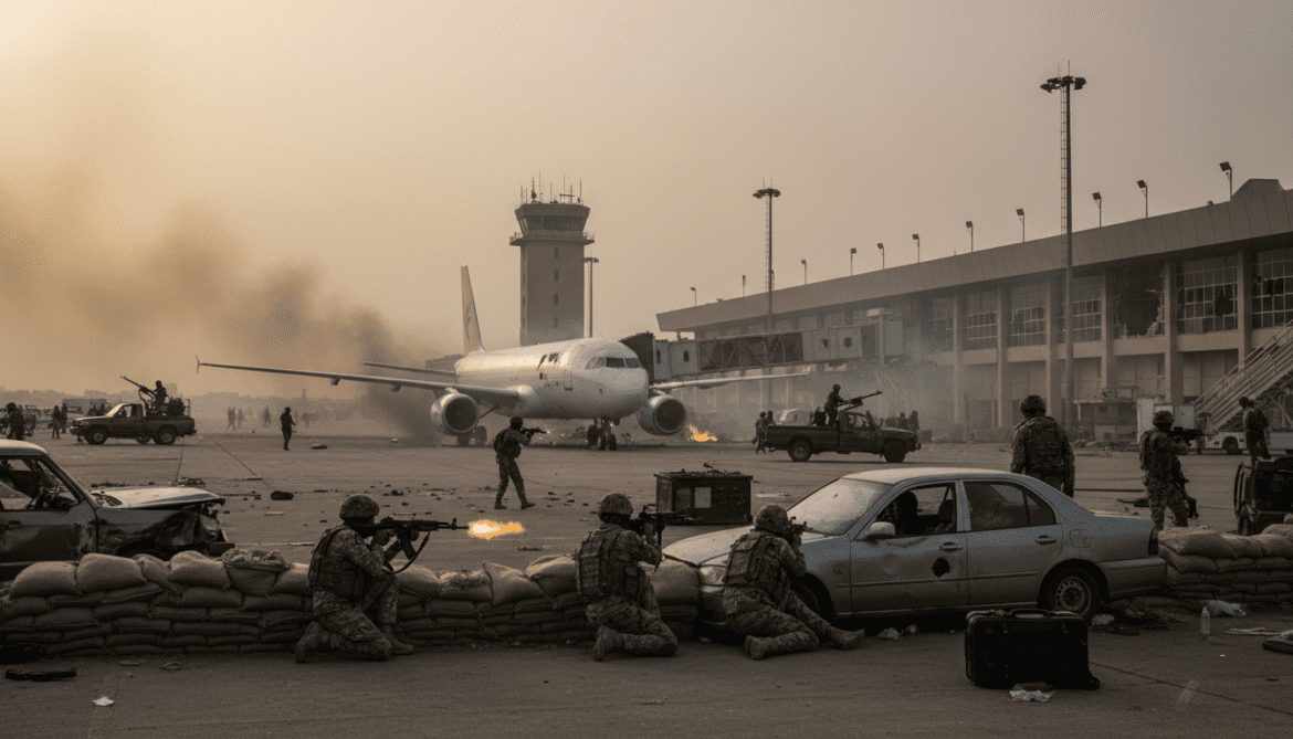 Mali army reports coordinated assault as armed groups attack capital and airport