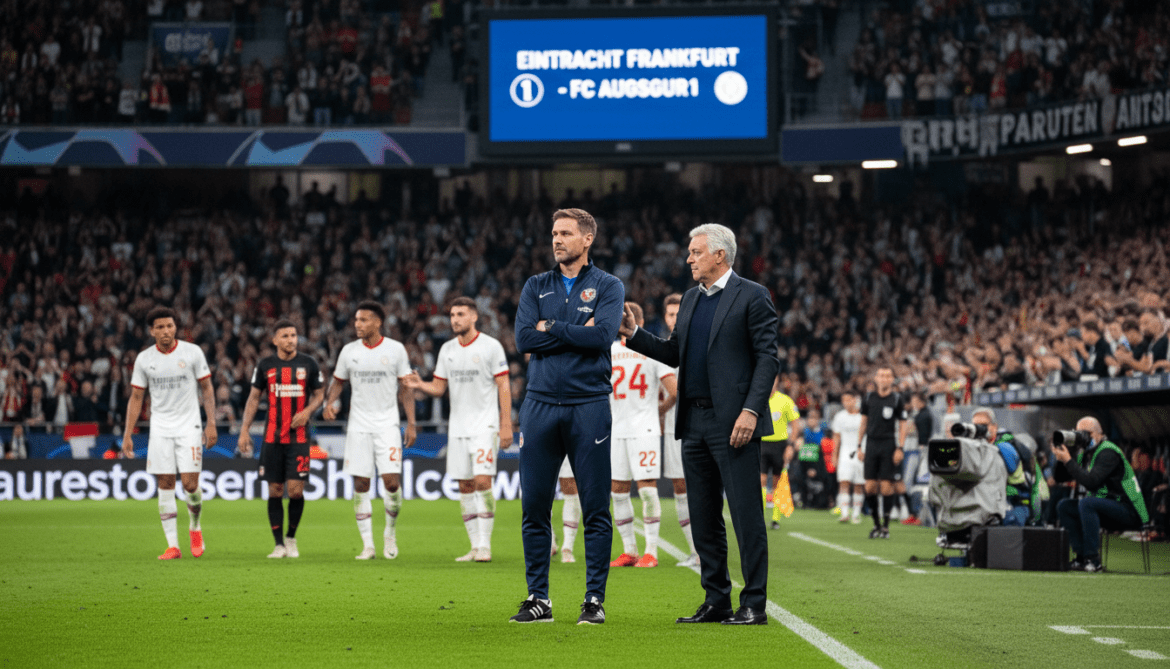 Eintracht Frankfurt held to 1-1 draw by Augsburg under Riera