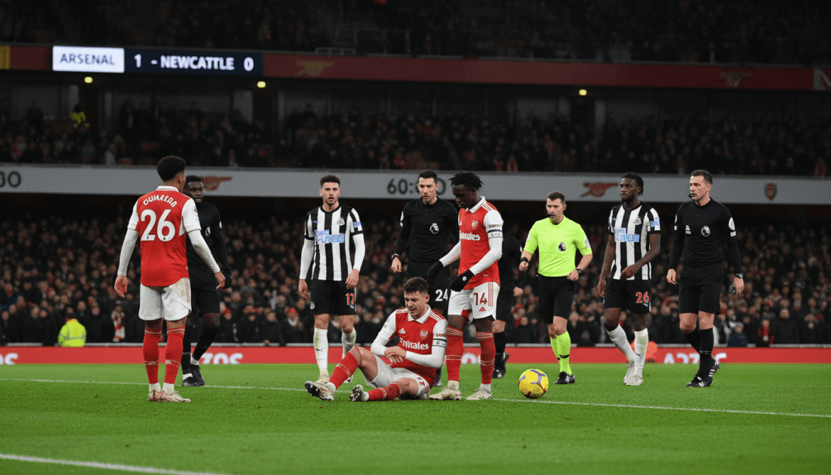 Arsenal beats Newcastle in Premier League as Kai Havertz suffers groin injury