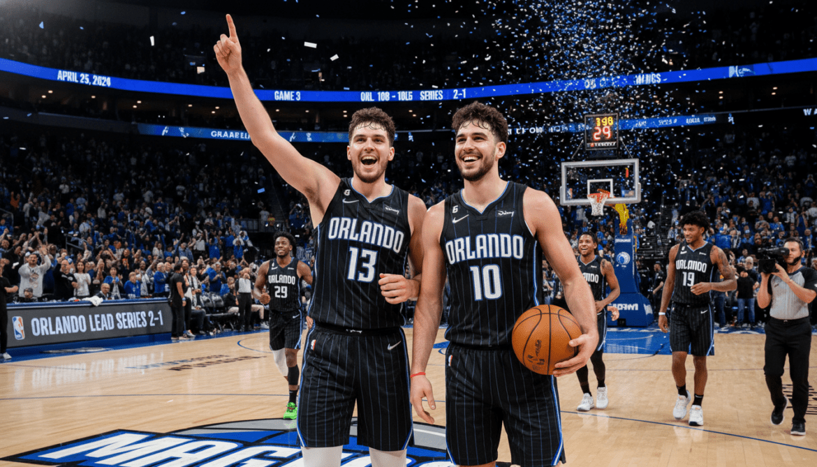 Orlando Magic regain series lead as Wagner and Banchero seal Game 3