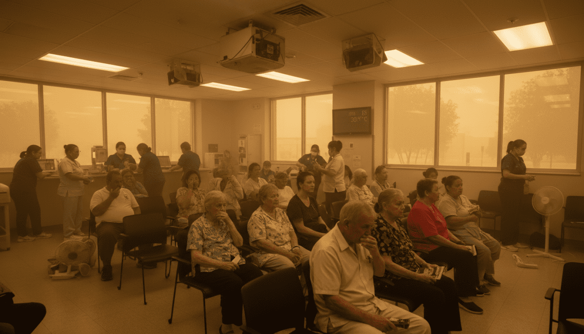 Wildfire smoke study shows higher emergency visits where air conditioning limited