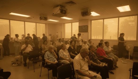 Wildfire smoke study shows higher emergency visits where air conditioning limited